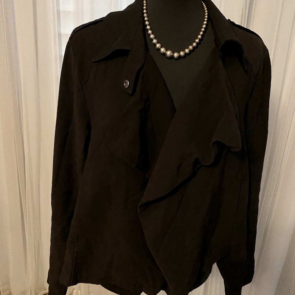 Casual black jacket blazer